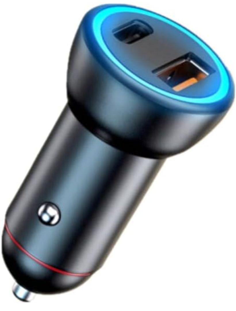 シガーソケット usb-c カーチャージャー PD30W + QC3.0