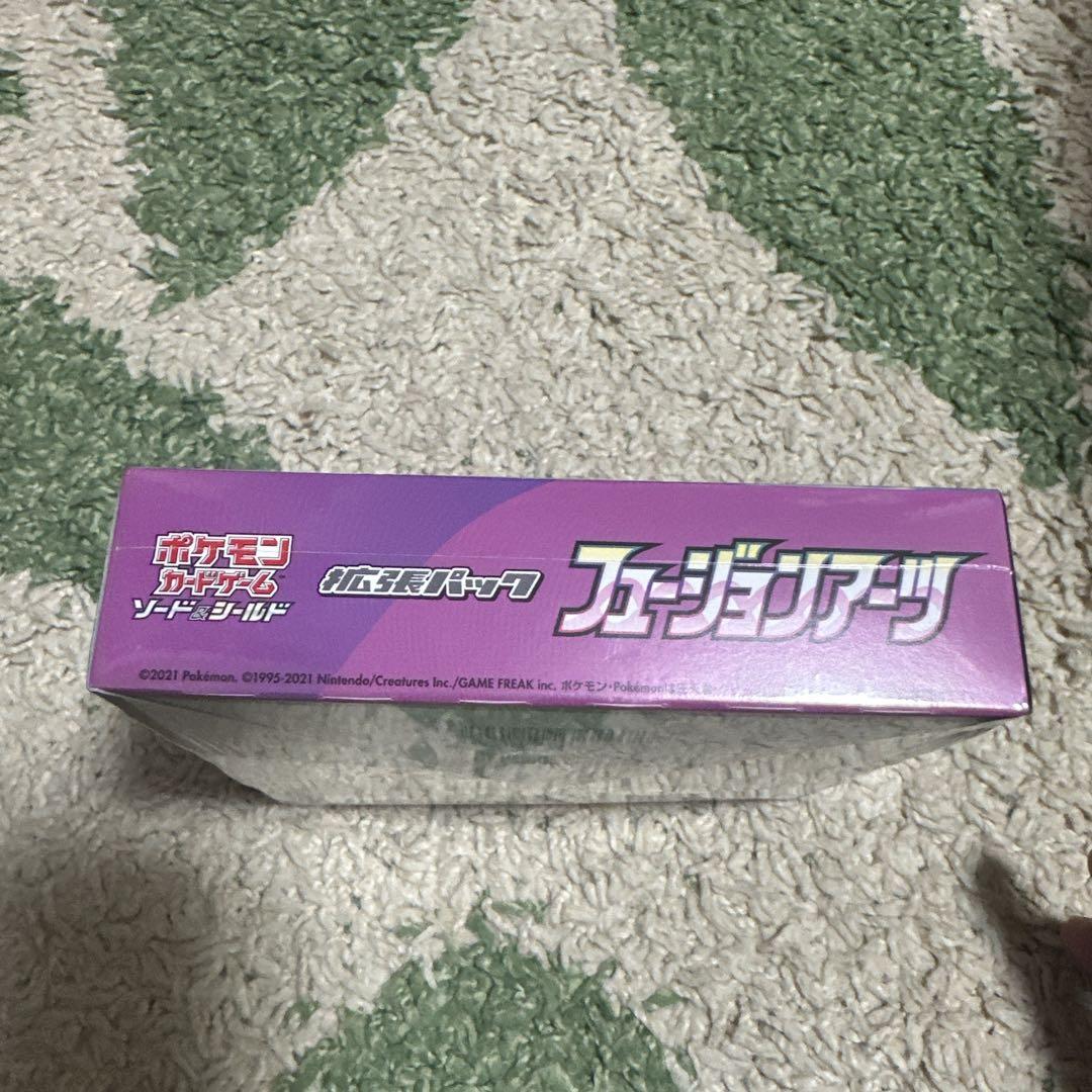 ポケモンカード フュージョンアーツ 新品未開封 シュリンク付き　1ボックス
