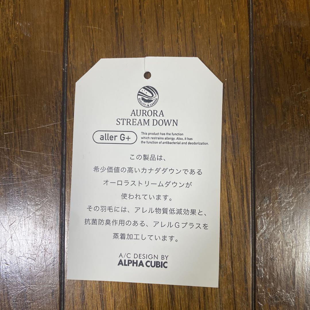 新品　アルファキュービック　ダウンコート　ネィビー　9号　プチオンフルール 新品 アルファキュービック ダウンコート ネィビー 9号 プチオン