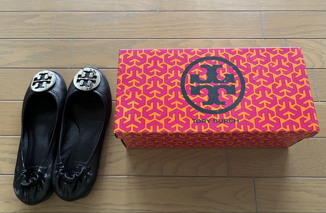 Tory Burch 黒 フラットシューズ