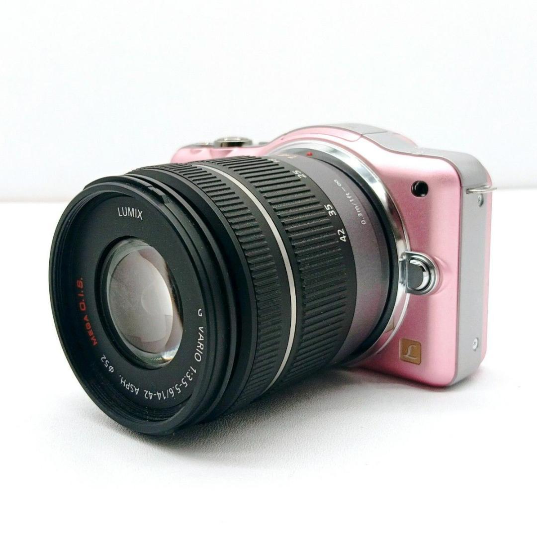 【美品】パナソニック LUMIX DMC-GF3 レンズキット ミラーレス一眼