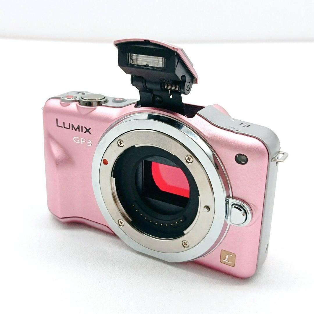 【美品】パナソニック LUMIX DMC-GF3 レンズキット ミラーレス一眼