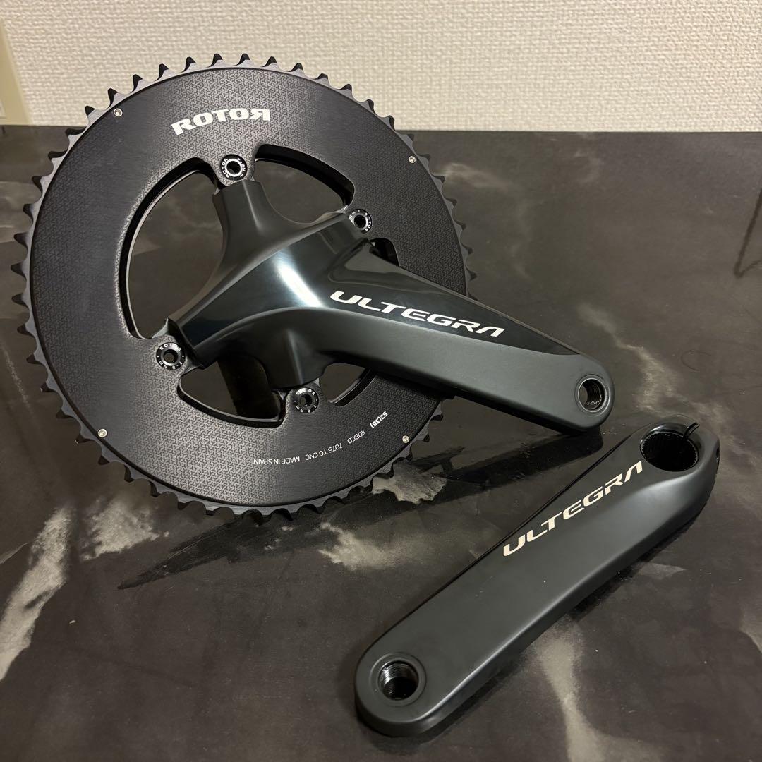 r8000 アルテグラ クランク 165mm rotor 52t bcd110