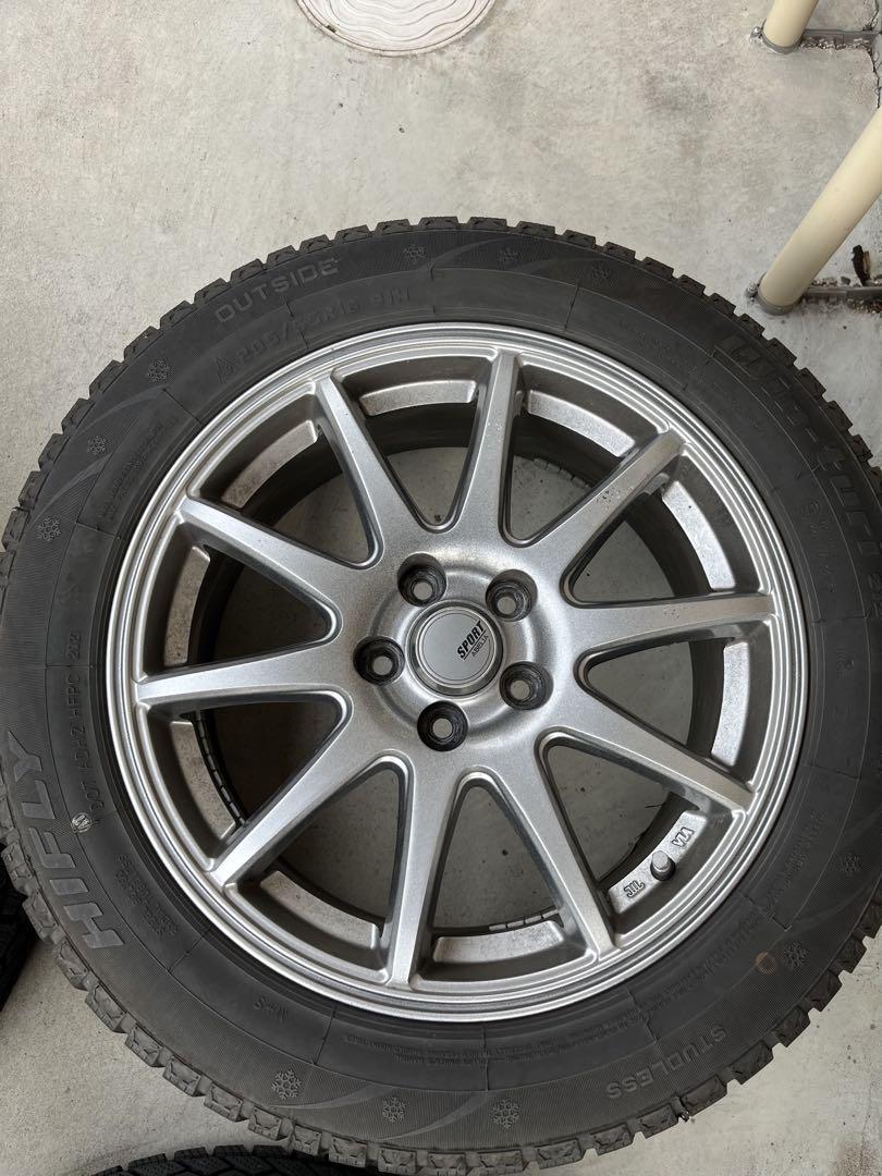 whisky lab様16インチスタッドレスタイヤ 4本セット205/55R16