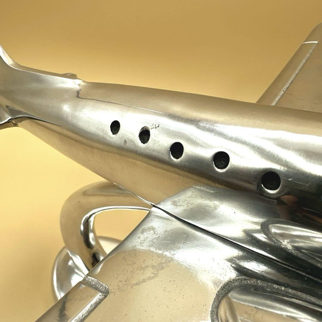 DULTON ダルトン DC-3 plane L 飛行機 アルミ オブジェ 置物