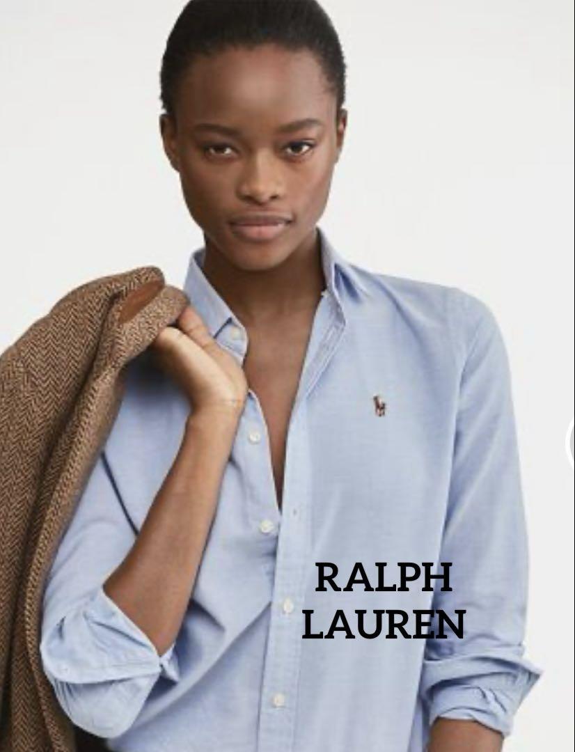 人気ブランド 海外通販 - 国内入手困難 極美品 RALPH オックスフォードシャツ スリムフィット LAUREN トップス