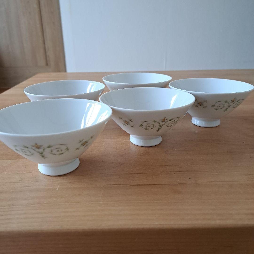 Noritake gloriaノリタケグロリアシリーズ茶碗5客セット