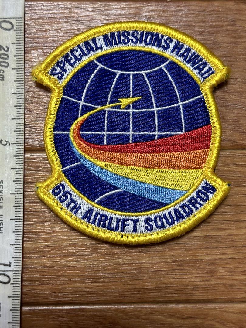 その他 USAF 65th AIILIFT SQUADRON PATCH