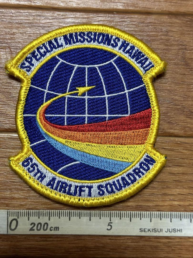 その他 USAF 65th AIILIFT SQUADRON PATCH