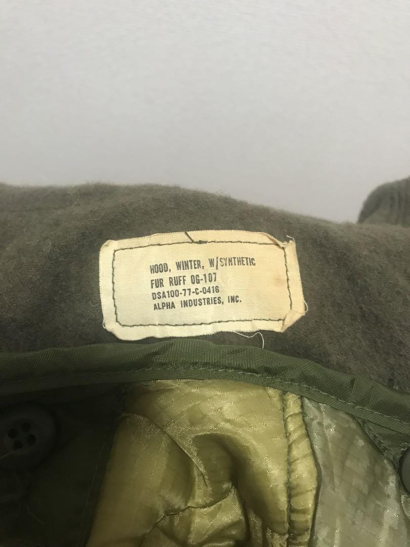 xs 米軍 M65 フィッシュテールパーカー モッズコート フルセット