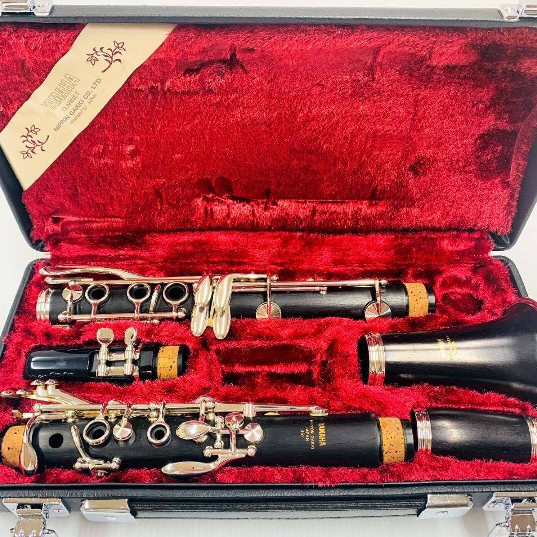 【美品】 YAMAHA ヤマハ YCL-451 クラリネット 木管 グラナディラ