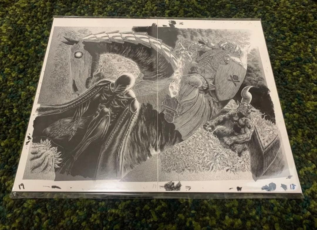 ラスト 未開封品 大ベルセルク展 キャラファイン複製原稿 type Q A3 ラスト 未開封品 大ベルセルク展 キャラファイン複製原稿 type Q A3