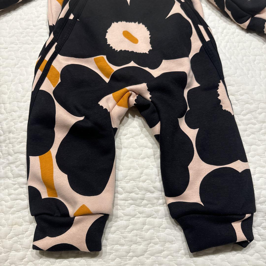 adidas marimekko ロンパース　ジャンプスーツ　ウニッコ　80