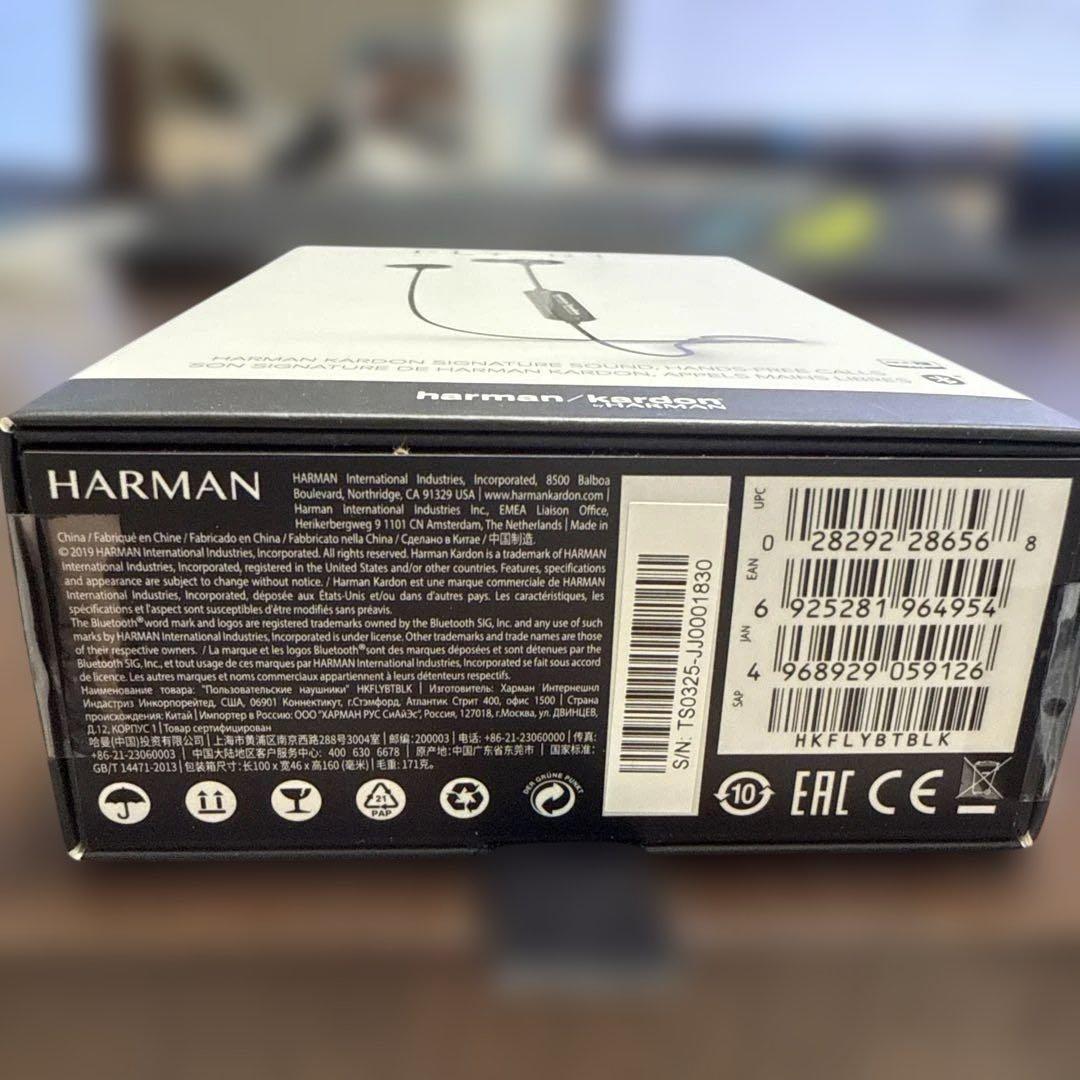 新品　Harman Kardon FLY BT ワイヤレスイヤホン