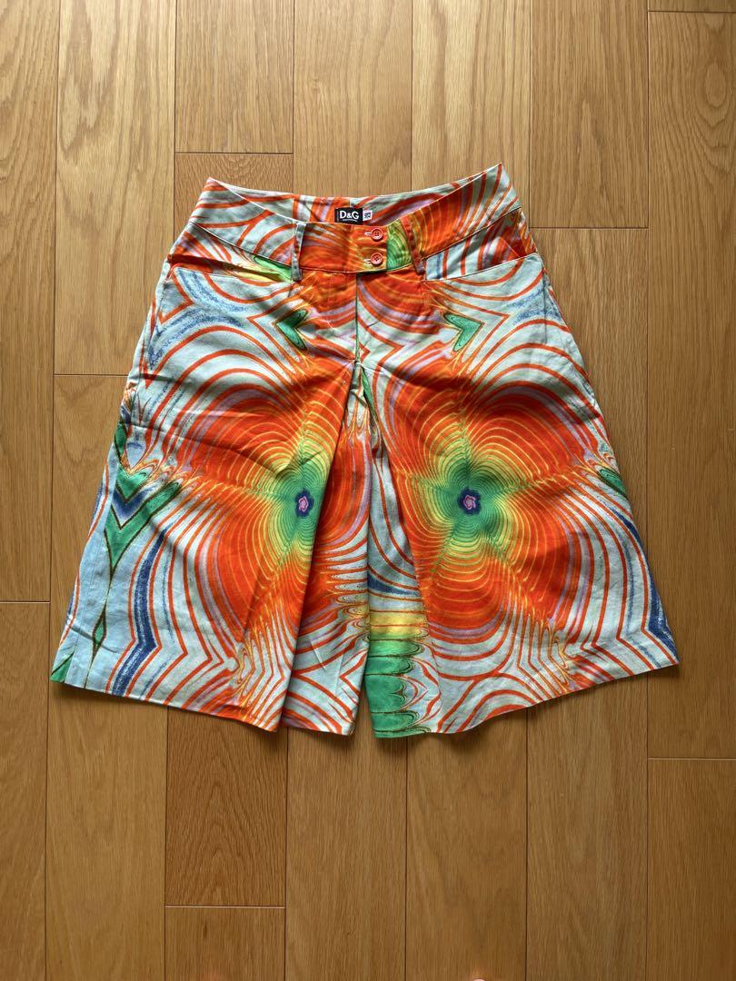 D&G ショートパンツ　タイダイ　フェス