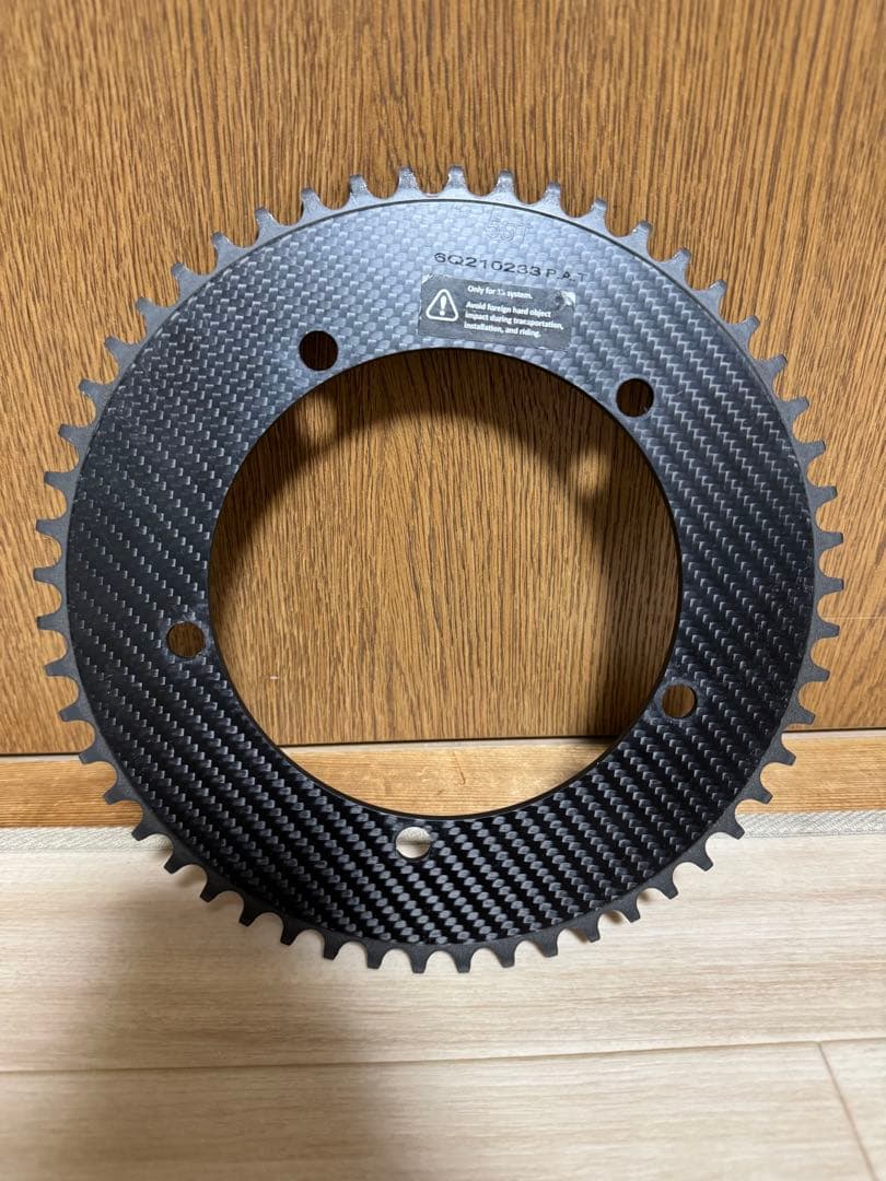digirit カーボン チェーンリング 53Tやや傷や汚れあり BRIGHTFACE_UK