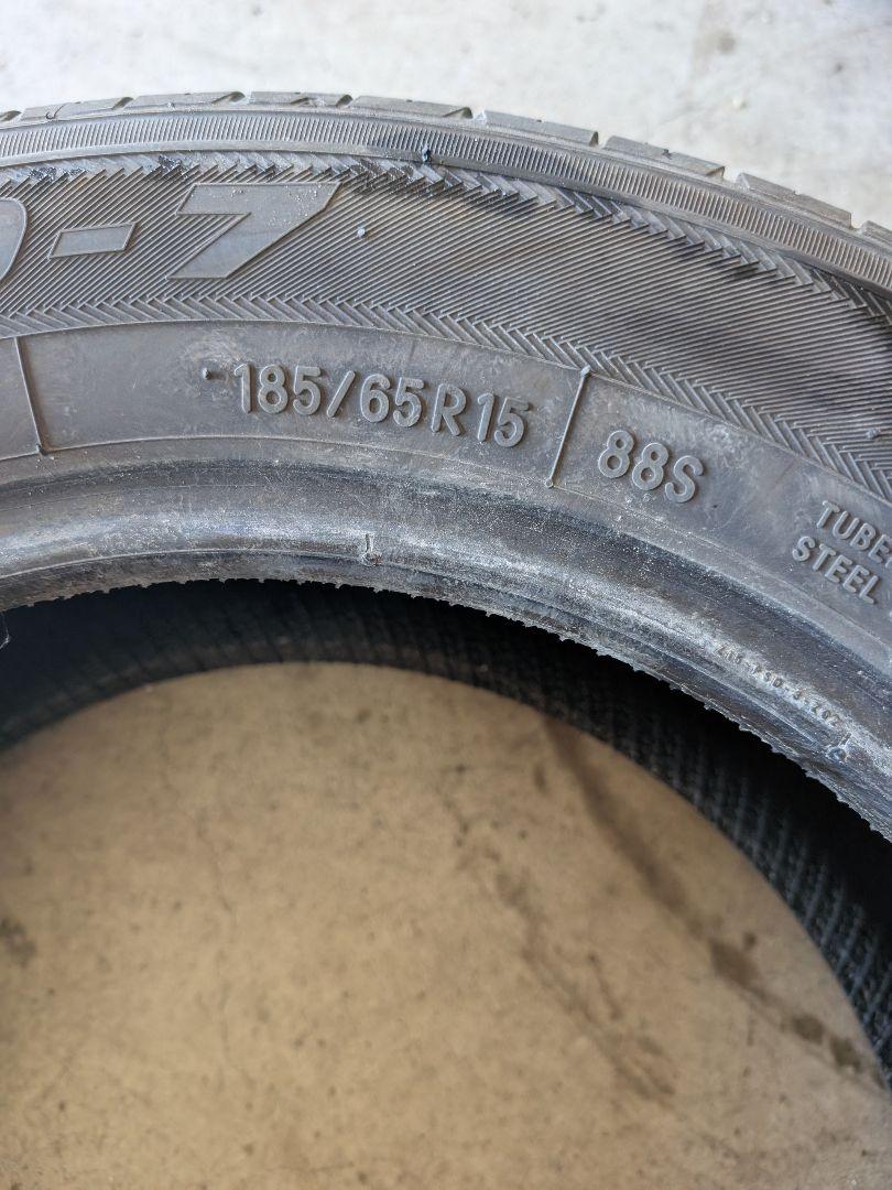 185/65R15 TOYO SD-7 4本セット