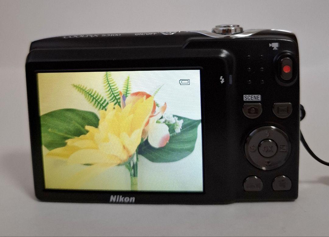 [美品] NIKON クールピックス COOLPIX S3100 デジタルカメラ