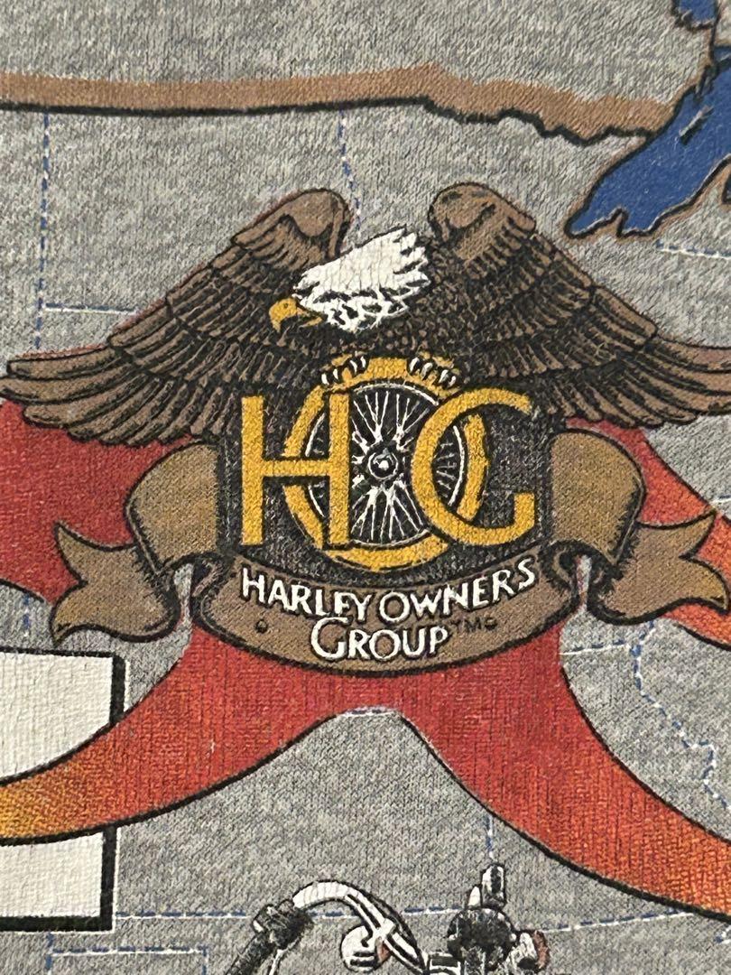 ハーレー ヴィンテージ リンガー Tシャツ HARLEY キムタク 菅田