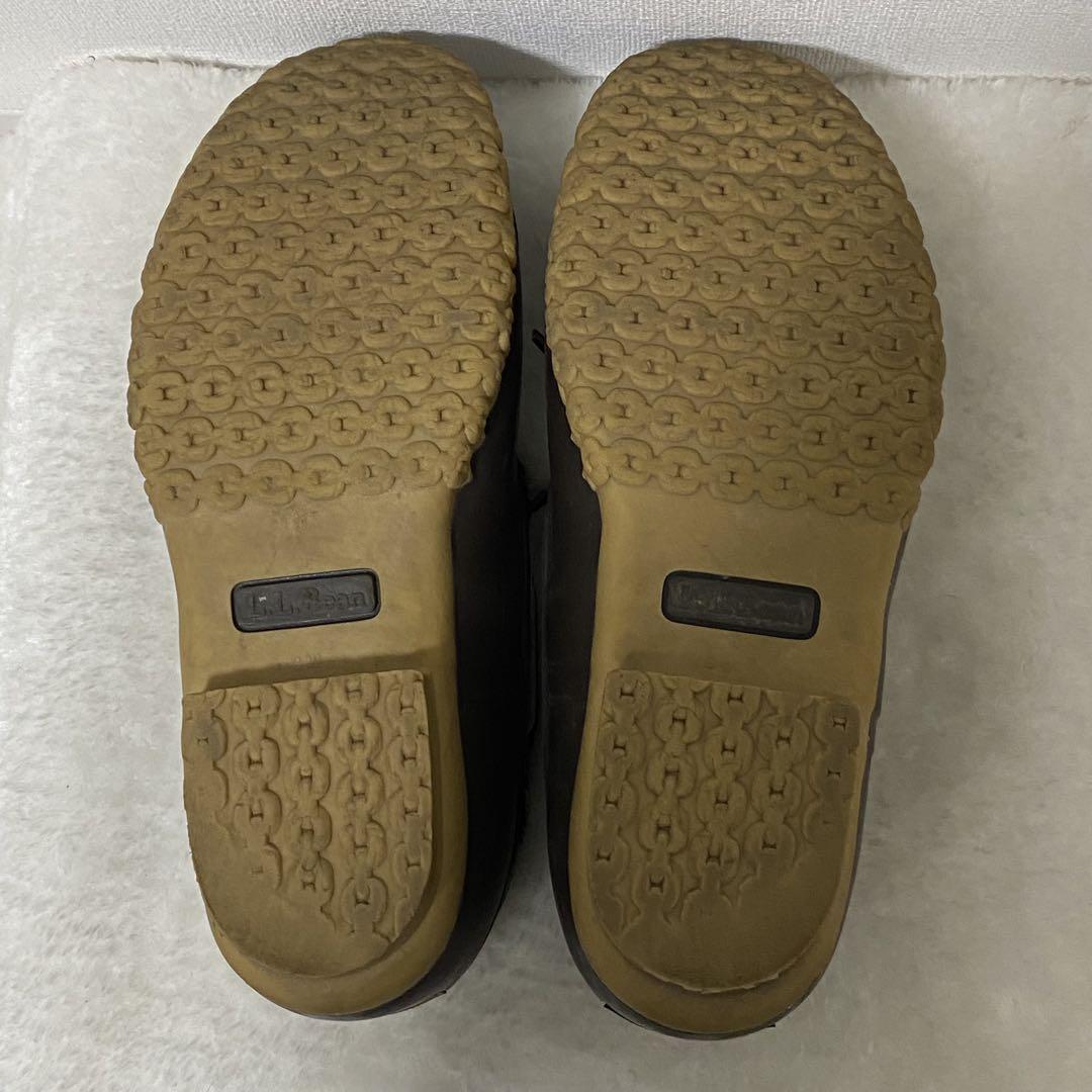USA製 L.L.Bean エルエルビーン ビーンブーツ ラバーモカシン 9W