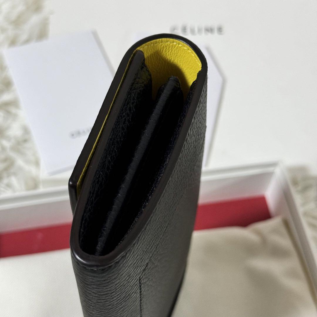 新品未使用✨CELINE ロングウォレット　ラージフラップ　マルチファンクション