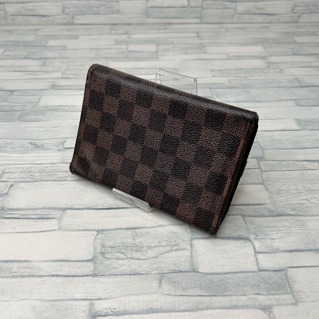 LOUIS VUITTON ダミエ 三つ折り財布 Louis Vuitton ダミエ 三つ折り財布高価