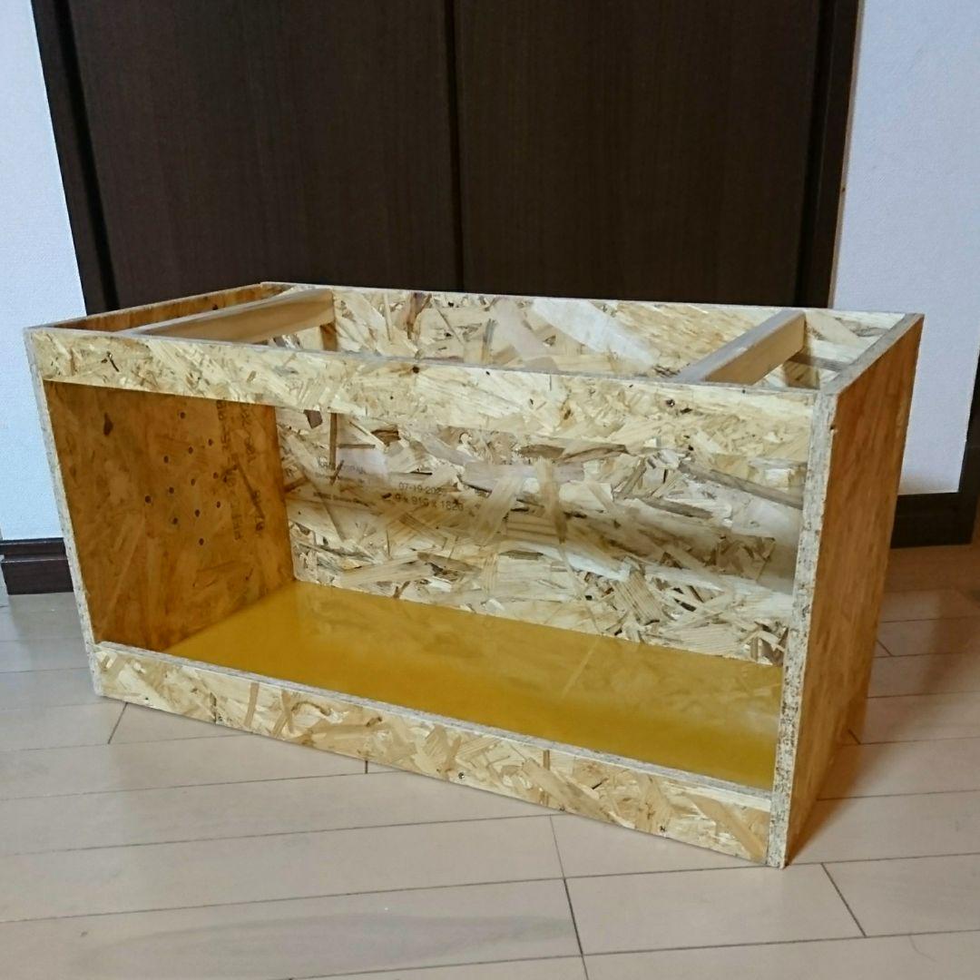 完売 木製ケージ 90㎝ 爬虫類 リクガメ フトアゴ - 爬虫類/両生類用品