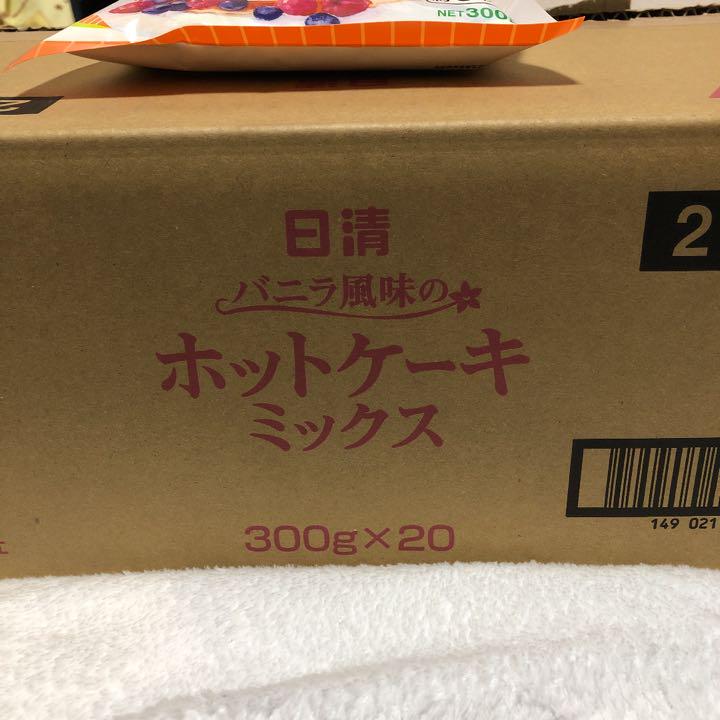 日清ホットケーキミックスバニラ風味300g×40 2ケース KGnTg-m22230539814 低価HOT