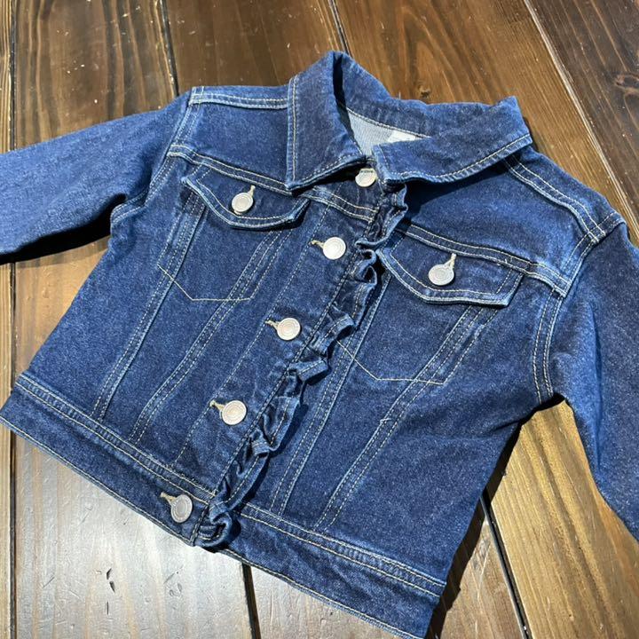 専用○après les couer フリルデニムジャケット 110cm - メルカリ 専用○après les couer フリルデニムジャケット 110cm - メルカリ