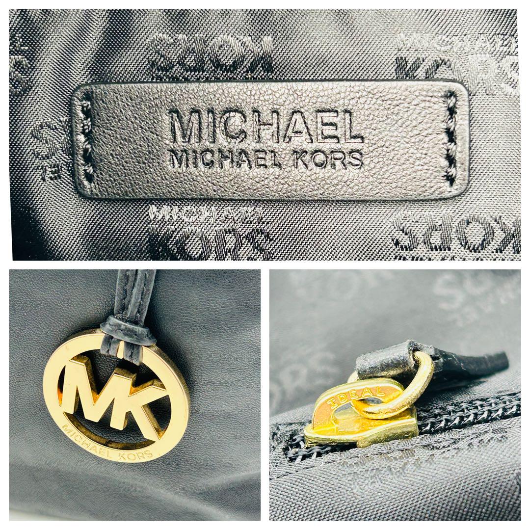 【大人気】MICHAEL KORS マイケルコース　バック　チェーン　良品　黒