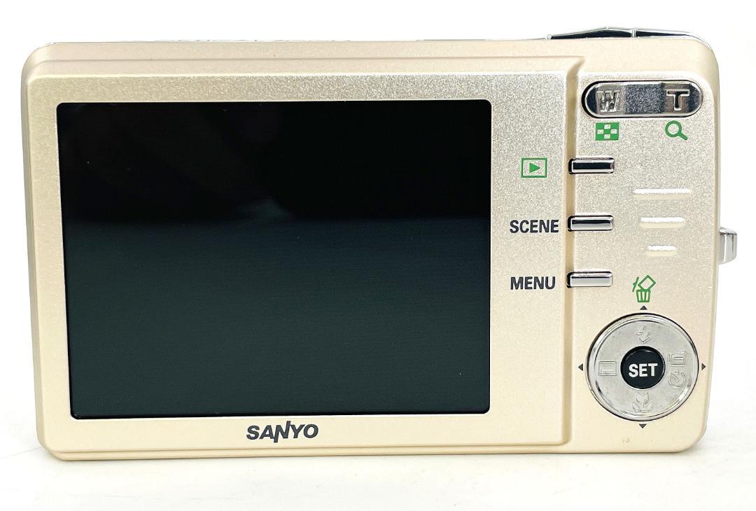 【美品 バッテリーなし】SANYO DSC-X1250型コンパクトデジタルカメラ