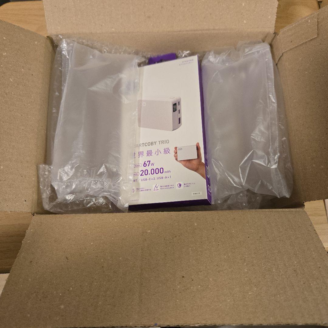 [新品未開封]CIO SMARTCOBY TRIO 67W 20000mA