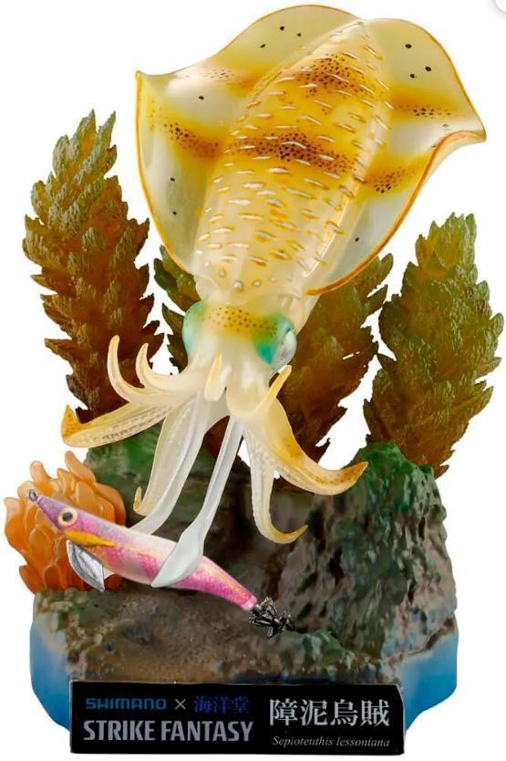 シマノ x 海洋堂 STRIKE FANTASY アオリイカ 新品 未使用 SHIMANO×海洋堂 STRIKE FANTASY フィギュア】 22AWシマノ