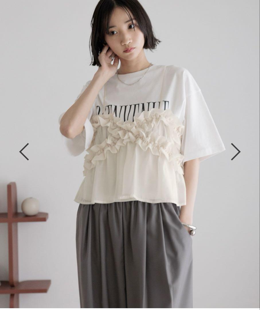 新品未開封　LOWRYS FARM フリルビスチェ