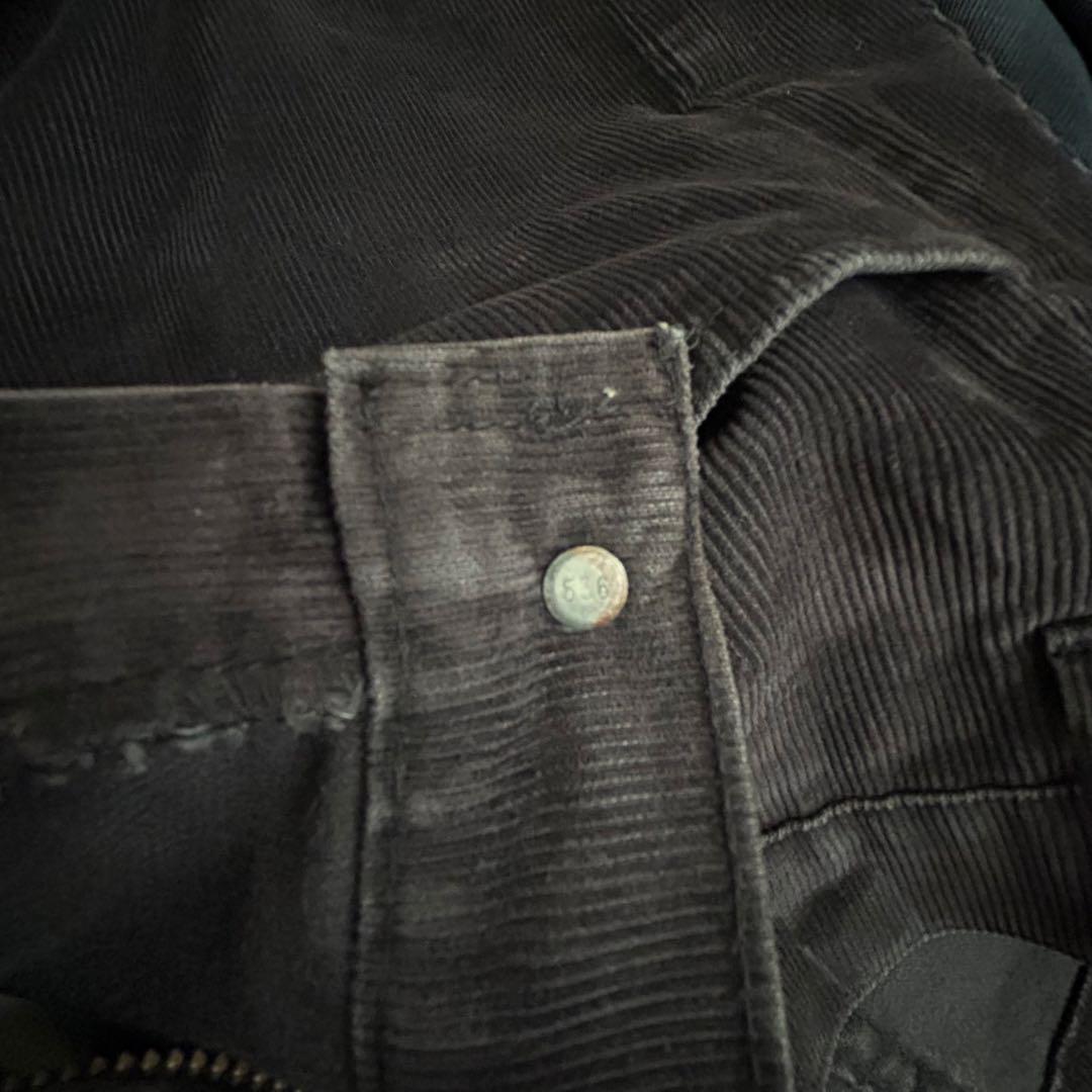 80s Levi's 519 コーデュロイパンツ ブラック vintage