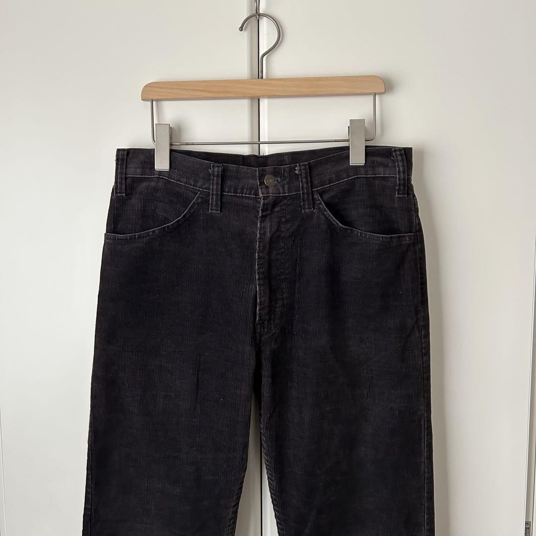80s Levi's 519 コーデュロイパンツ ブラック vintage
