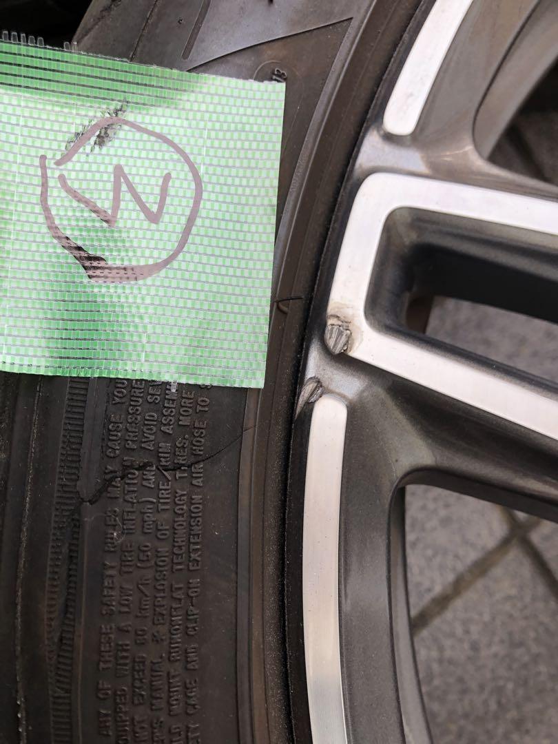 ベンツEクラスW213純正　AMG19インチホイールセット