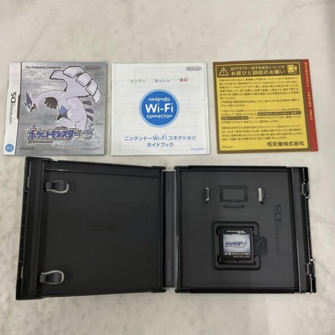 美品 ポケットモンスター ソウルシルバー 未開封ポケウォーカー付き