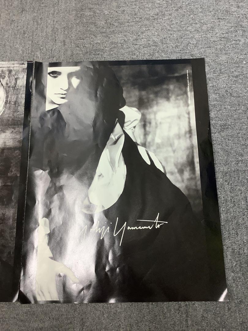 レア Yohji Yamamoto モノクロポスター 大判 ヨウジヤマモト