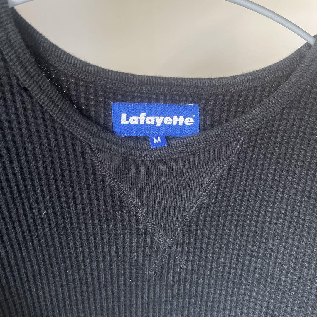 新しい到着 Lafayette ラファイエット ロンT ブラック M Tシャツ | rsb