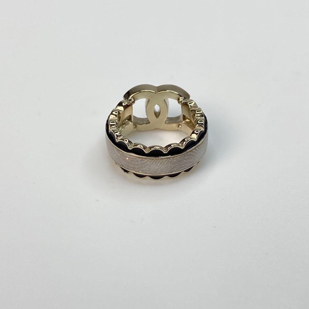 美品 シャネル CHANEL ココマーク リング C24B