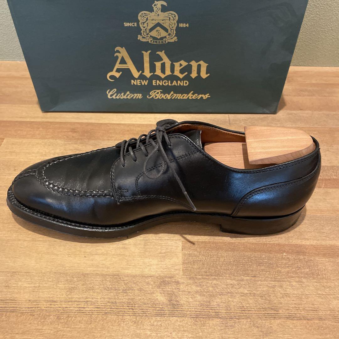 オールデン/Alden/961/26.5cm/Uチップ/ブラック