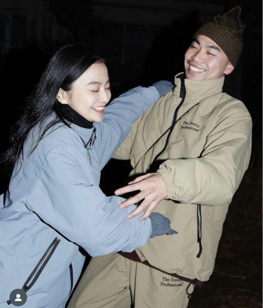 ジャケット・アウター ENNOY NYLON PADDED JACKET