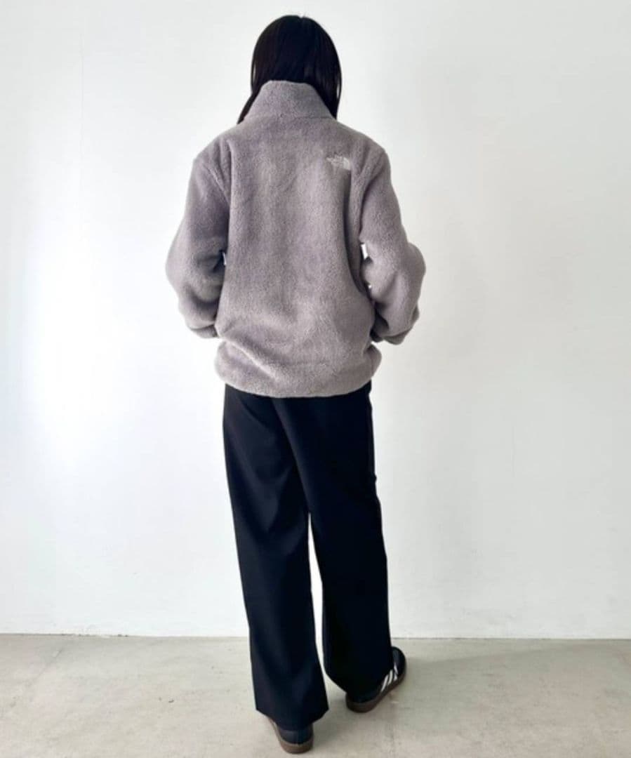 コンフィアルファ FLEECE ZIP UP ノースフェイス M グレー☆ コンフィアルファ FLEECE ZIP UP ノースフェイス M グレー☆