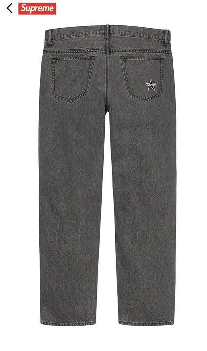 国内全数検品 supreme 21fw Regular Jean Washed Black oVJ1i-m22244284180 セール大人気