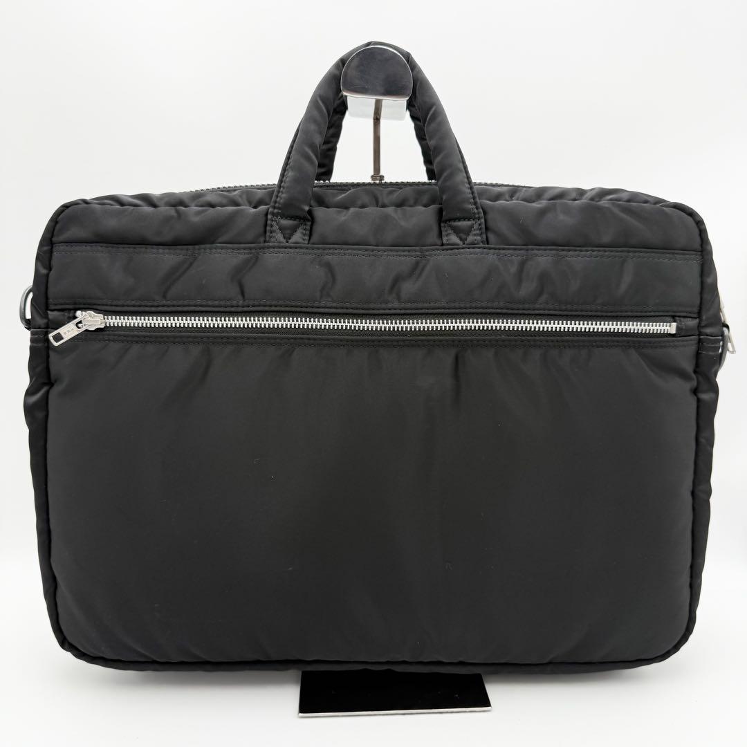 希少 極美品 ポーター タンカー 2way ブリーフケース 黒 ナイロン A4可