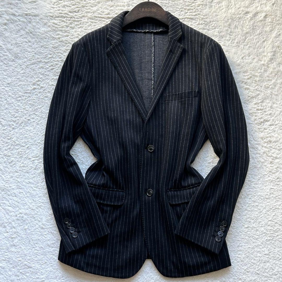 極美品！L(3) バーバリーブラックレーベル 袖裏ノバチェック