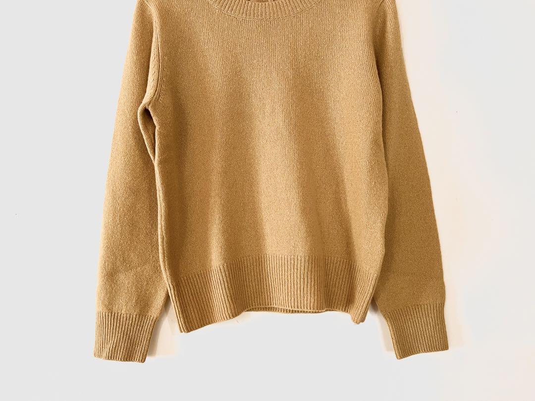 マーガレットハウエル ウールカシミヤ バックボタンニット 3.5万