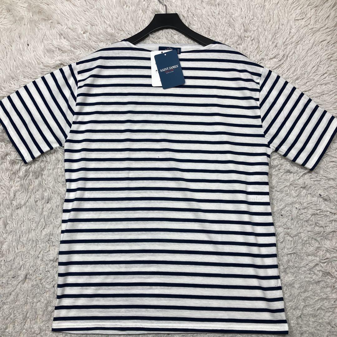 新品未使用タグ付き セントジェームス Tシャツ ボーダー サイズ7 XL相当