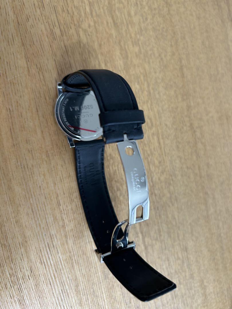 GUCCI グレー レッド 時計